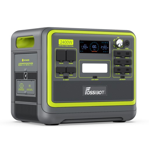 Przenośna stacja zasilania Power bank FOSSiBOT F2400 2048Wh 2400W 16 portów