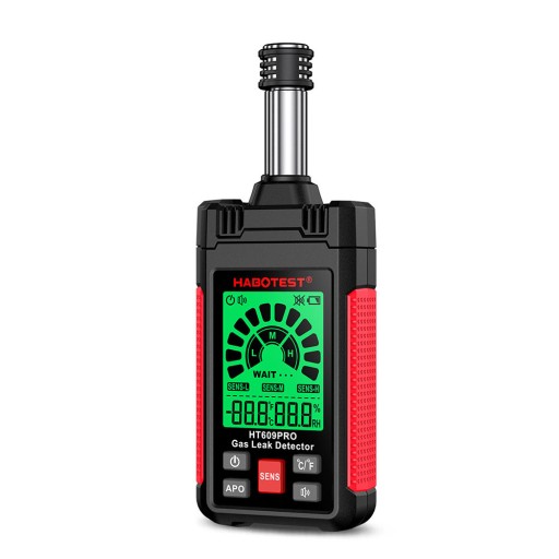 CZUJNIK GAZU ZIEMNEGO DETEKTOR LPG BATERIAJNY SONDA DETEKTORA GAZU HT609pro