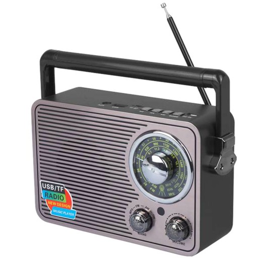 PRZENOŚNE RADIO KUCHENNE RETRO BLUETOOTH USB FM SD