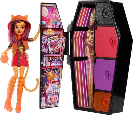 КУКЛА MONSTER HIGH SCARYSECRET Торалей Страйп неоновая серия