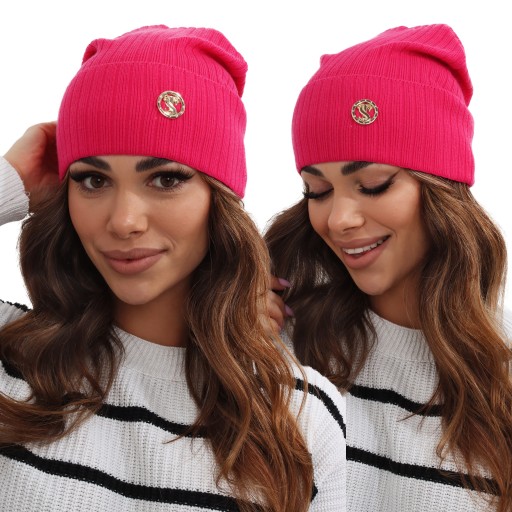 CZAPKA DAMSKA ZIMOWA CIEPŁA SPORTOWA BEANIE KOLORY