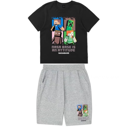 KOSZULKA T-SHIRT SZORTY DZIECIĘCA BRAWL STARS LEON