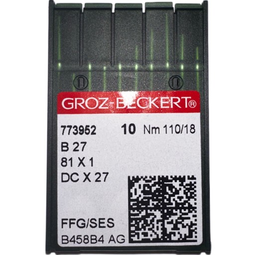 IGŁY DO MASZYNY OVERLOCK B27 DCx27 110/8SES 10SZT