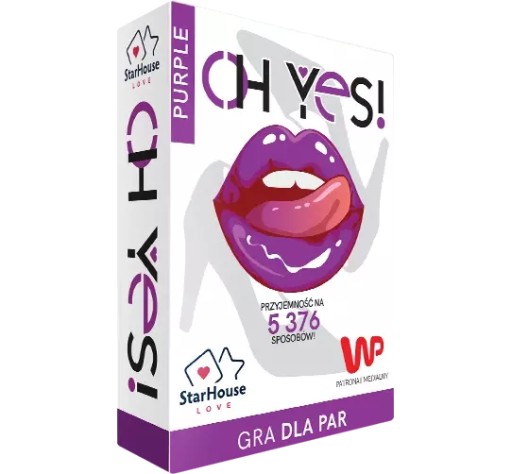 Oh Yes! Purple Inspirująca Gra Karciana dla Par