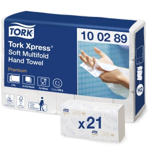 RĘCZNIK PAPIEROWY CHUSTECZKI TORK 21 OPAKOWAŃ