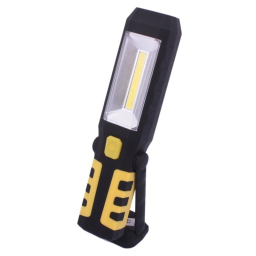 LAMPA WARSZTATOWA COB LED 3W1 AKU + USB COB20