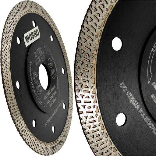 TARCZA DIAMENTOWA DO CIĘCIA GRESU PŁYTEK 125MM PRO