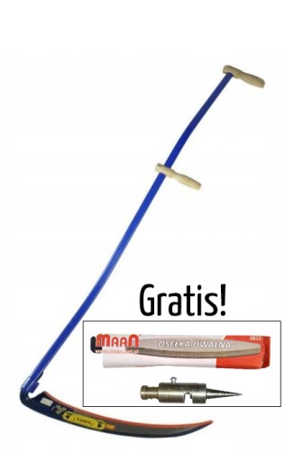 KOSA RĘCZNA 60 CM+KOSISKO METALOWE OSEŁKA BABKA