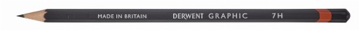 Ołówek techniczny Graphic - Derwent - 7H