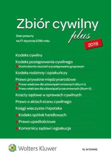 Zbiór cywilny plus 2018