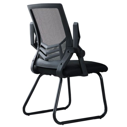 KRZESŁO BIUROWE KONFERENCYJNE ERGONOMICZNE - CZARNE
