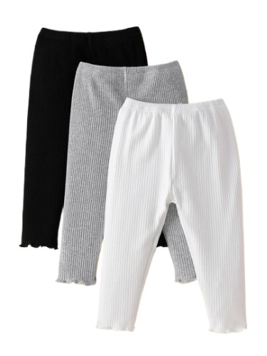 SHEIN ZESTAW SPODNI DLA DZIEWCZYNEK BASIC 86cm ŁLA