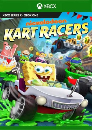 GRA NICKELODEON KART RACERS KOD KLUCZ XBOX ONE X/S XOne XBOX SERIES X|S