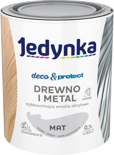 JEDYNKA DECO&PROTECT EMALIA AKRYLOWA MAT 0,7L