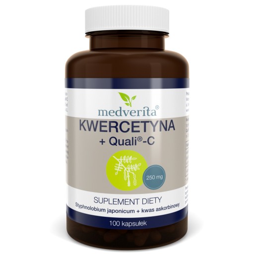 KWERCETYNA 250mg Quercetin 98% ekstrakt 100 kaps