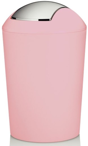 KOSZ NA ŚMIECI 1,7 L RÓŻOWY KELA MARTA