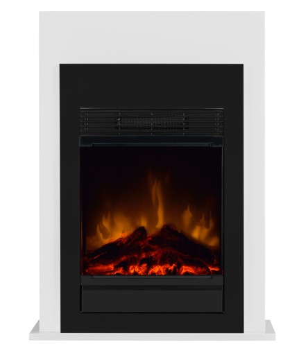 KOMINEK ELEKTRYCZNY STOJĄCY Z FUNKCJĄ GRZANIA 1500 W DIMPLEX BELLINI CZARNY