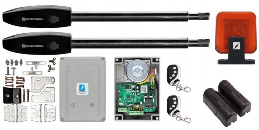 Napęd do bramy dwuskrzydłowej 350kg i 3,5m –ETM-02