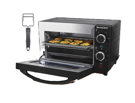 PIEKARNIK ELEKTRYCZNY 9L 800W OPIEKACZ GRILL SilverCrest