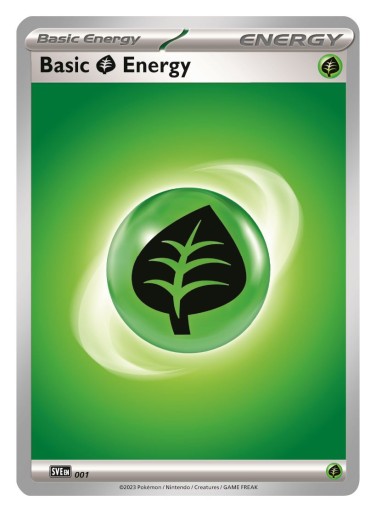 Pokemon TCG ORYGINALNA Basic Energy 001 Grass