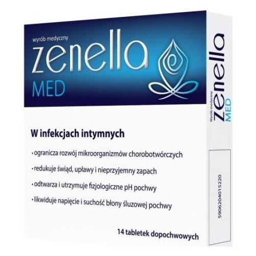 Zenella Med - 14 tabletek dopochwowych