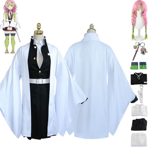 Demon Slayer Kanroji Mitsuri Cosplay Kostium