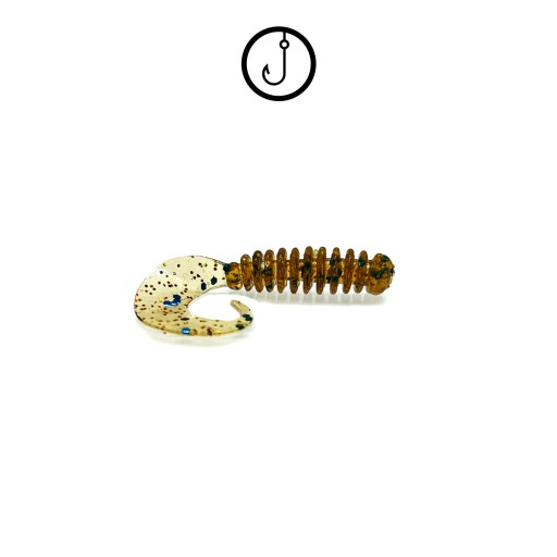 SAMBA 3cm | OKONIOWY | 5szt | 8A MOTOR OIL GREEN