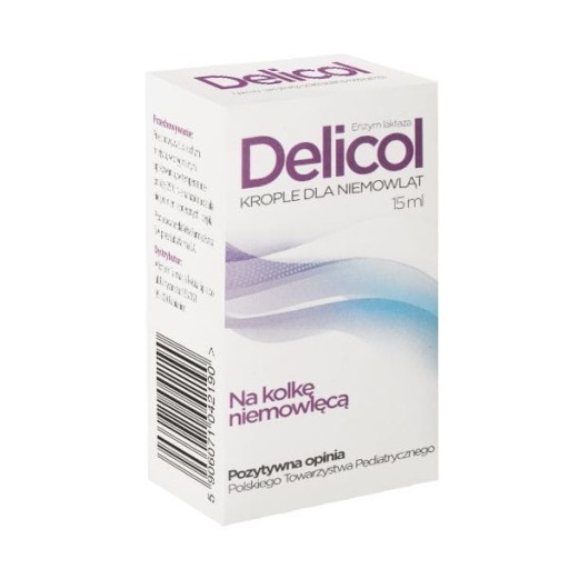 Delicol krople na kolkę niemowlęcą 15 ml