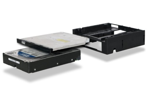 ICY DOCK FLEX-FIT Duo MB343SPO Uchwyt do montażu 3.5” HDD + Ultra Slim ODD