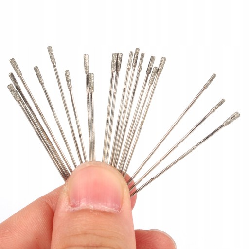 20 SZT. WIERTŁO DIAMENTOWE 1MM KORONKA OTWORNICA