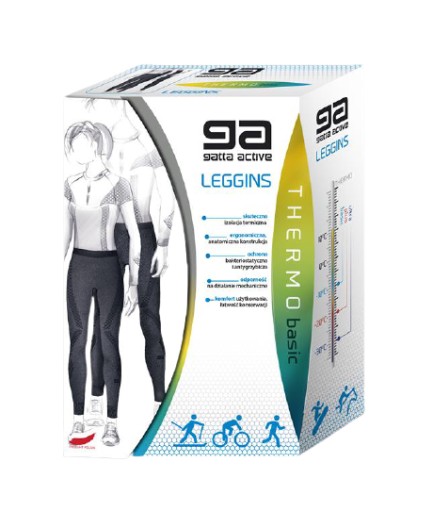 GATTA ACTIVE thermo basic leginsy termoaktywne XS