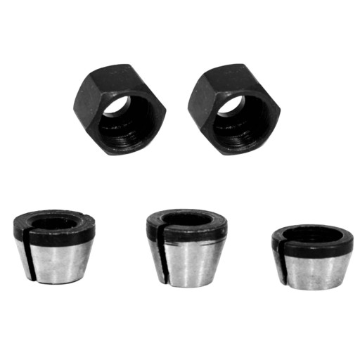 3Pcs Collet Chuck Adapter 1/4