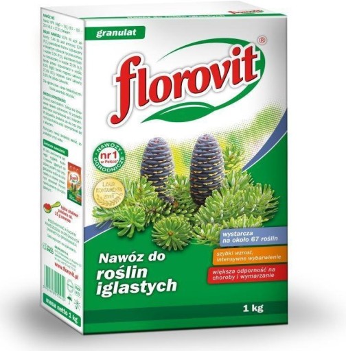 FLOROVIT NAWÓZ DO IGLAKÓW IGLAK TUI THUI 3KG