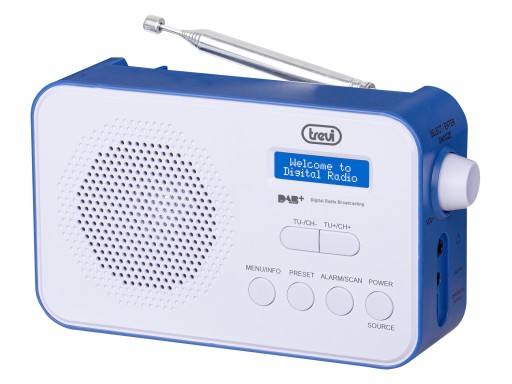RADIO MAŁE PRZENOŚNE CYFROWE FM DAB+ AUX IN