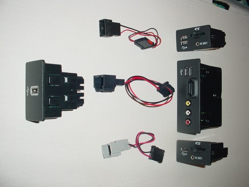 Przelotka Ford HUB SYNC2 8pin 12pin-> HUB SYNC3