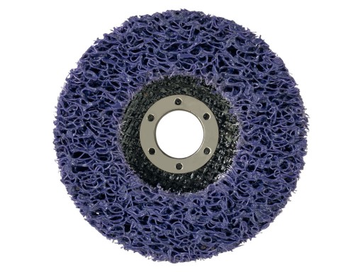 Tarcza ścierna WŁOSY MURZYNA 115 mm do usuwania rdzy DREWNO METAL PWSZSP 1