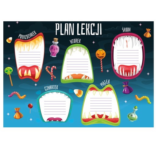 Plan lekcji Wampiry Lublin