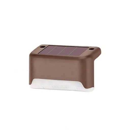 1/4/8/16 sztuk LED Solar lampa schodowa IP65 wodoodporna ścieżka ogrodowa Y