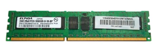 RAM ELPIDA 2GB DDR3 REG EBJ21RE8BAFA-DJ-E