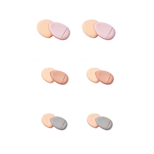 6 X (Multi) Face Powder Podkład Puff Makijaż