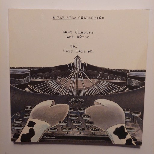 LAST CHAPTER AND WORSE A FAR SIDE COLLECTION GARY LARSON