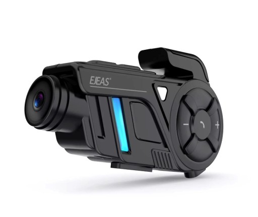 INTERKOM Z REJESTRATOREM EJEAS K1 1000m BLUETOOTH WIFI MESH WIDEO 2K APP