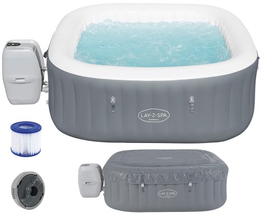 Bestway Basen z Hydromasażem Madeira 180 x 66 cm 4 - 6 Osób Nr 60109 Wifi