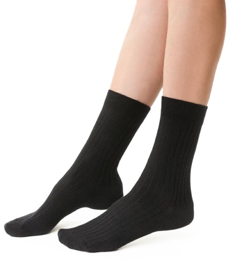 BEZUCISKOWE steven MERINO WOOL 130 czarne # 35-37
