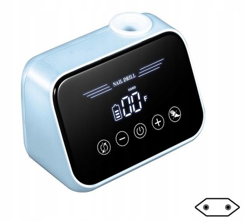 Loading portable nail grinder