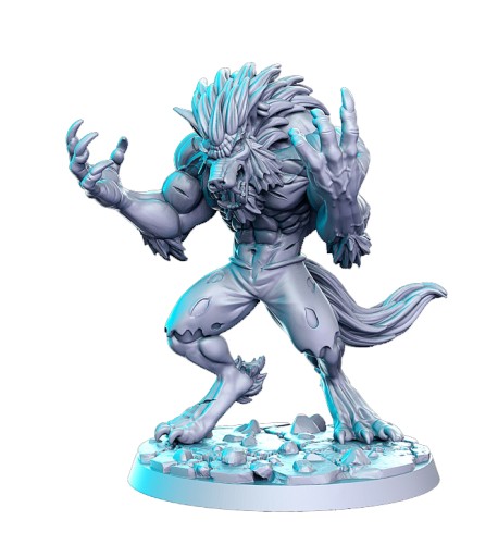 Figurka RNE Wilkołak czuwający RPG