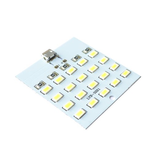 MODUŁ OŚWIETLENIA mUSB LED 4x5 SMD 5730 5V 470mA