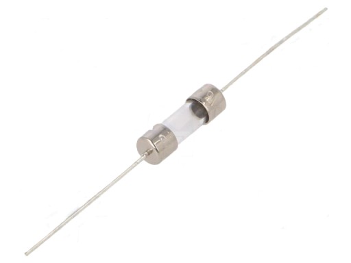 Bezpiecznik topikowy zwłoczny osiowy 5x15mm 2A 250V 1szt.