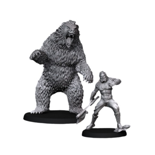 Bear and Human Form - Niedźwiedziołak 2 Formy