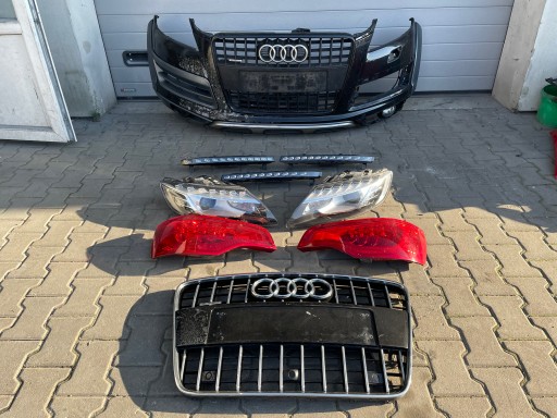 KIERUNEK LAMPA LED XENON GRILL ZDERZAK AUDI Q7 4L0